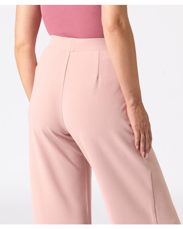 سروال سهل اللبس بخصر عال للنساء، وردي غامق (KiK Pull-on-Hose High-waist (dunkelrosa)) — KiK, منتج ألماني أصلي في المغرب