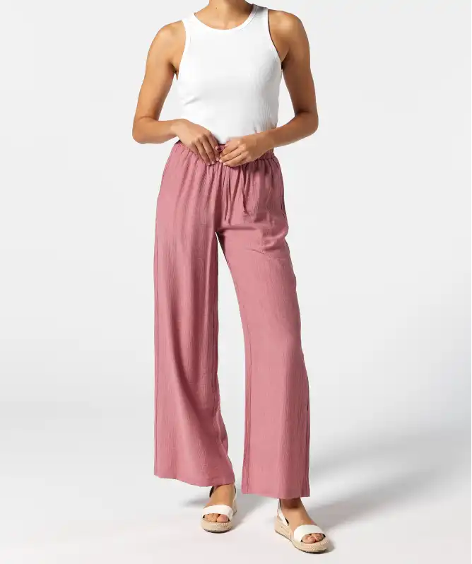 Palazzo kalhoty se stahovací šňůrkou