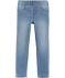 Kinder lichtgekleurde broek met super-stretch denimblauw licht gewassen