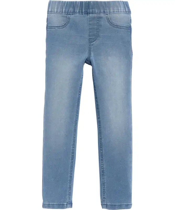 Kinder lichtgekleurde broek met super-stretch