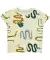 T-shirt met slangen lichtgroen