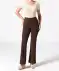 Hose mit ausgestelltem Bein braun