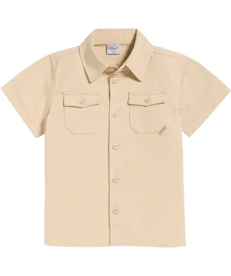Kinder blouse crème kleur