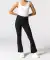 Leggings mit Schlag schwarz