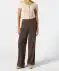 Palazzo kalhoty s plátnem hnědá
