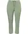Broek met trekkoord kaki