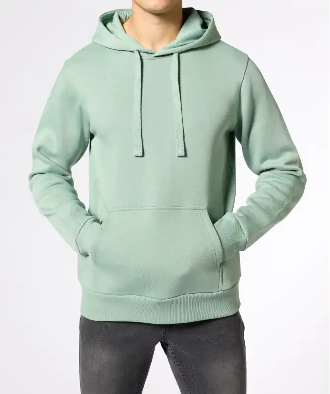 Sweater met geborstelde binnenstof