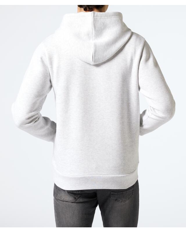 Sweat à capuche homme, écru chiné (KiK Sweatshirt mit Kapuze (natur melange)) — KiK, produit allemand authentique au Maroc