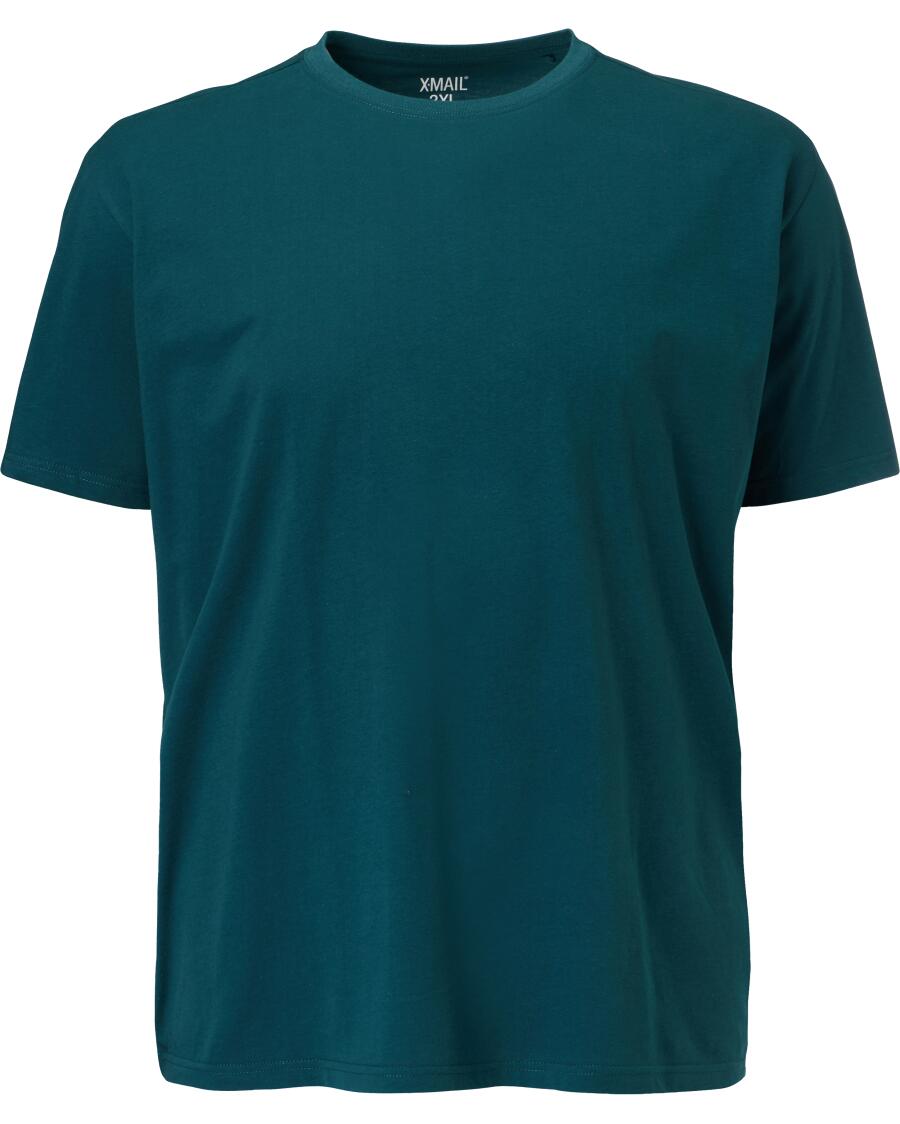 Basic T-Shirt dunkelgrün