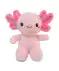 Plüschtier Axolotl pink