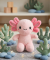 Pluszak Axolotl pink