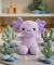 Pluszak Axolotl liliowy