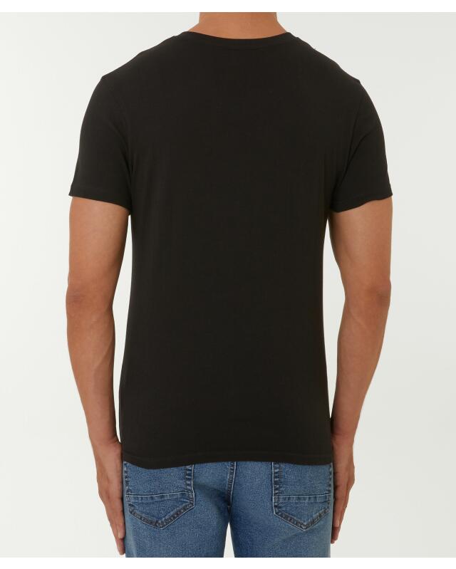 تيشيرت أساسي للرجال، أسود (KiK Basic T-Shirt (schwarz)) — KiK, منتج ألماني أصلي في المغرب