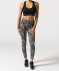 Sport-Leggings Zebra Tierdruck