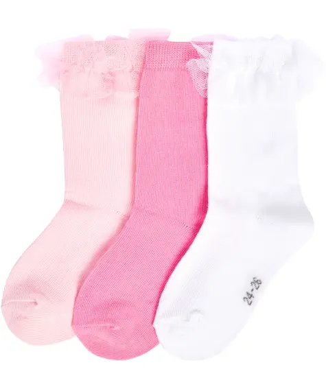 Socken mit Rüschen