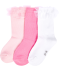 Socken mit Rüschen rosa