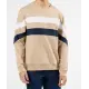 Sweatshirt mit Kontraststreifen