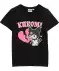 Kuromi T-Shirt schwarz