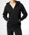 Basic Sweatjacke schwarz