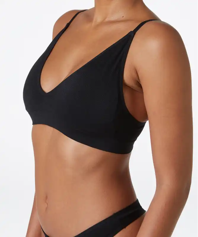 Bustier mit V-Ausschnitt