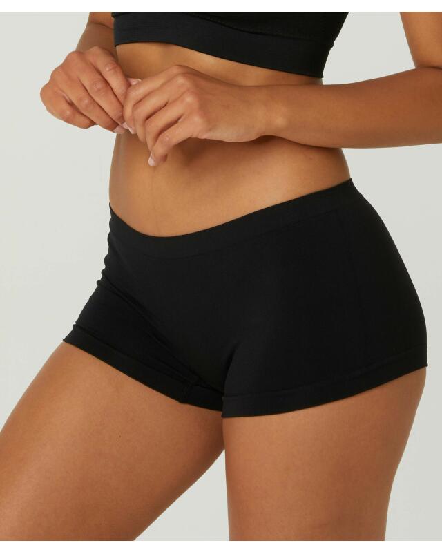 Shortys femme, noir (KiK Schwarze Pantys (schwarz)) — KiK, produit allemand authentique au Maroc