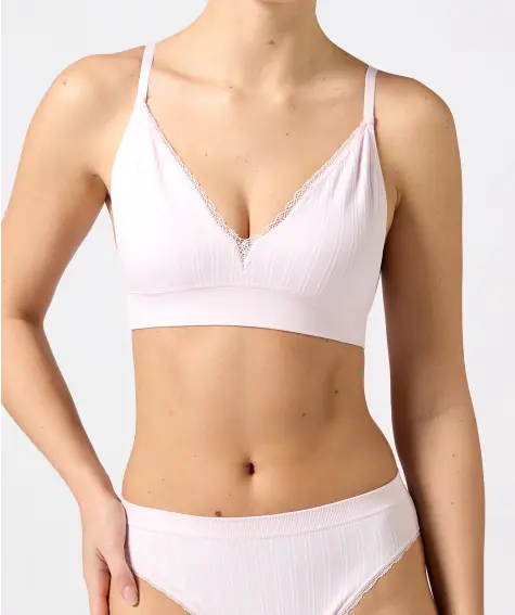 Biustonosz z koronką