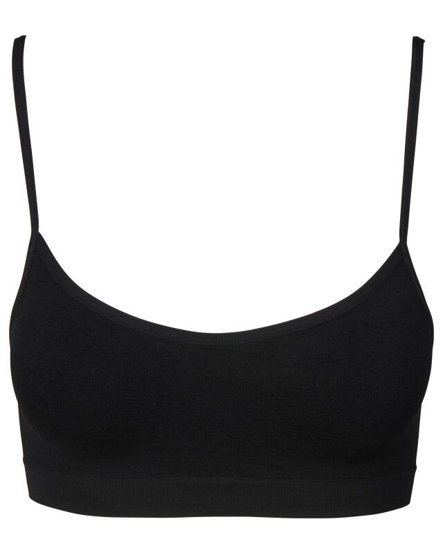 Brassière sans coutures femme, noir (KiK Nahtloses Bustier (schwarz)) — KiK, produit allemand authentique au Maroc