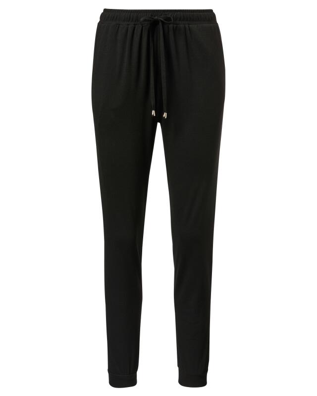 Pantalon de jogging à cordon de serrage femme, noir (KiK Jogginghose mit Tunnelzug (schwarz)) — KiK, produit allemand authentique au Maroc