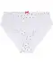 Slip mit Herzen weiß bedruckt