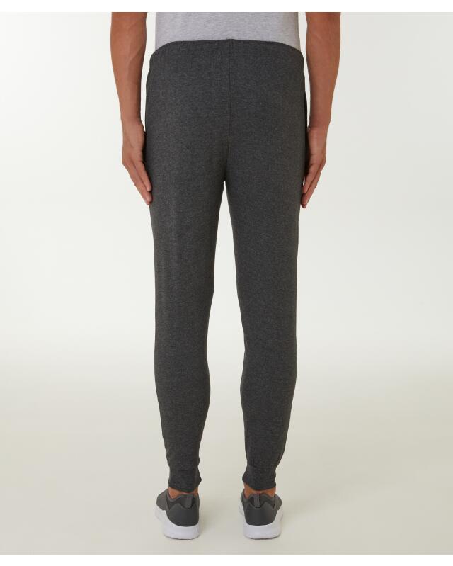 Marl joggers for men, anthracite marl (KiK Jogginghose in Melange (anthrazit melange)) — KiK, authentic German product in Morocco