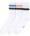 Skarpety tenisowe biały/niebieski
