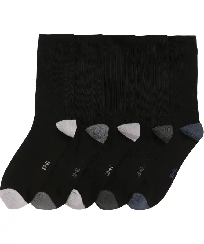 Ponožky s kontrastními prvky