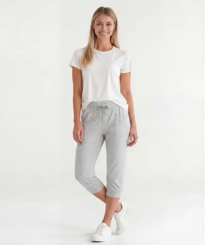 Capri casual broek