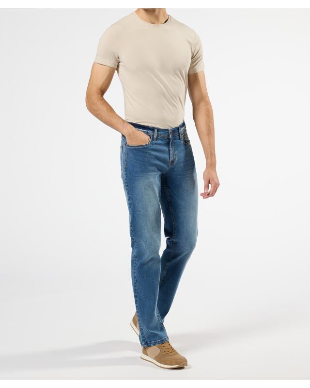 Jean basique longueur 32 homme, bleu jean — KiK, produit allemand authentique au Maroc