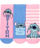 Stitch Sneakersocken blau