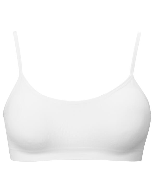Brassière sans coutures femme, blanc (KiK Nahtloses Bustier (weiß)) — KiK, produit allemand authentique au Maroc