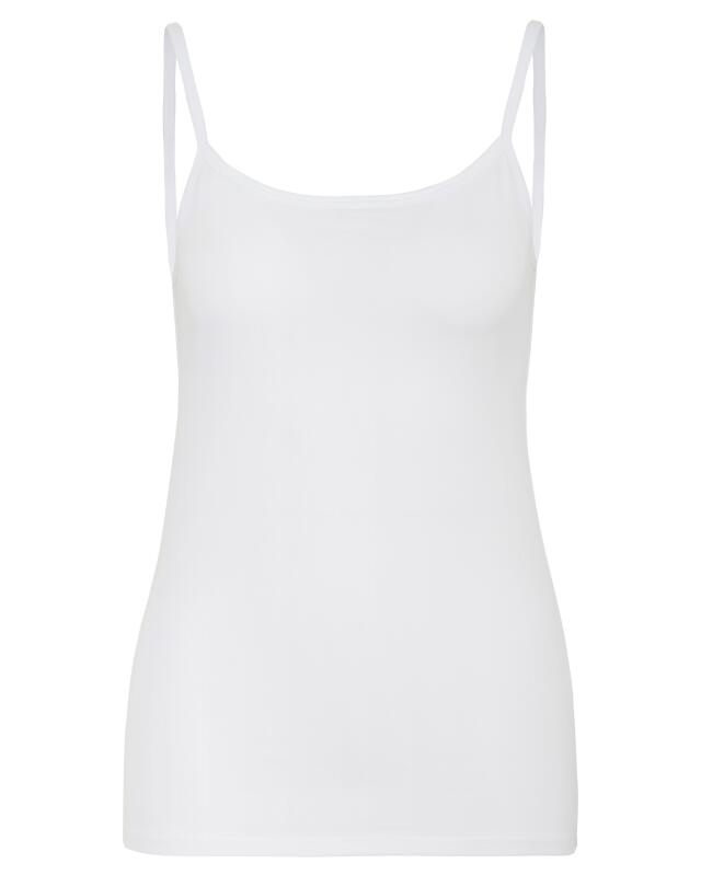 Undershirt with thin straps for women, white (KiK Unterhemd mit schmalen Trägern (weiß)) — KiK, authentic German product in Morocco