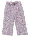 Culotte met bloemen lichtroze
