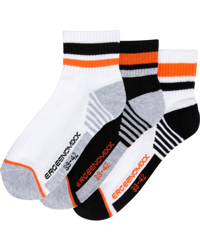 Socquettes de sport homme, blanc (KiK Sport-Sneakersocken (weiß)) — KiK, produit allemand authentique au Maroc