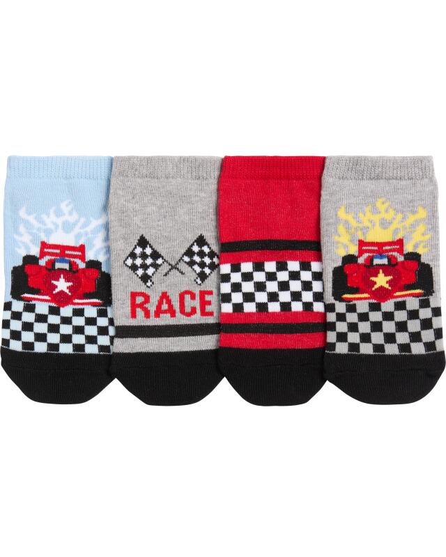 Sneaker socks for boys, black (KiK Sneakersocken (schwarz)) — KiK, authentic German product in Morocco