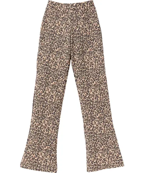 Broek bootcut luipaard