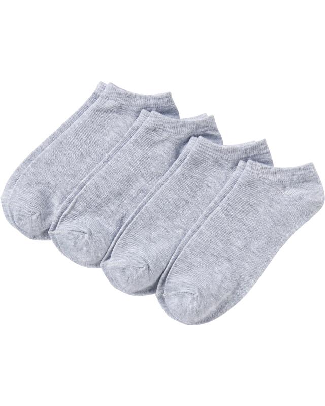 Socquettes femme, gris chiné (KiK Füßlinge (grau melange)) — KiK, produit allemand authentique au Maroc