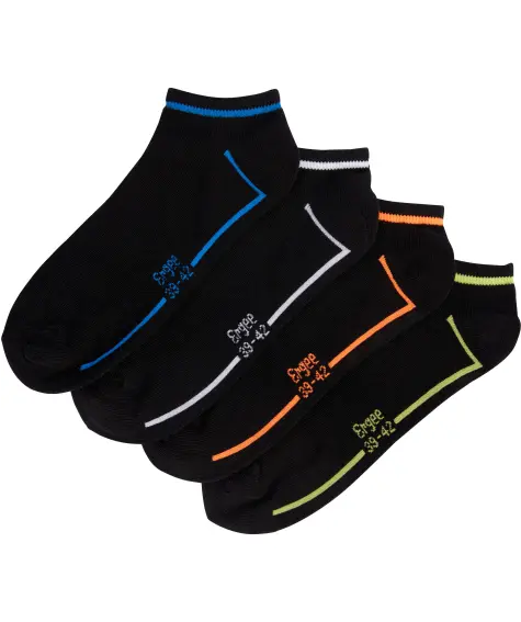 Gemusterte Sneakersocken