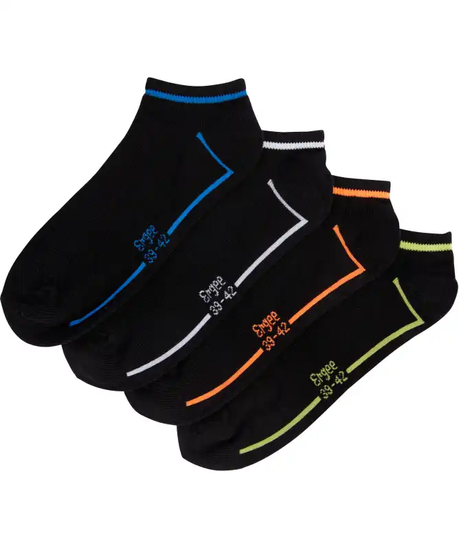 Sneakersokken gedessineerd