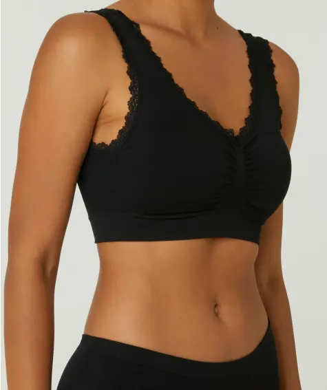 Bustier mit Spitze
