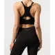 Sportovní bustier s výstřihem s kroužky