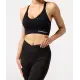Sportovní bustier s výstřihem do V