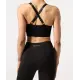 Sportovní bustier s výstřihem do V