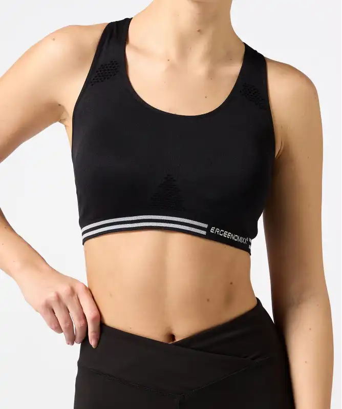 Sportieve bustier met racerback