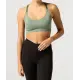 Sport-Bustier mit Netzeinsatz